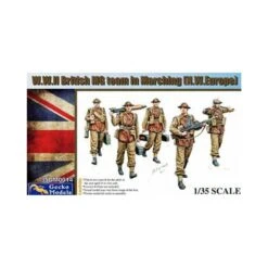 1/35 WWII British MG Team In March N.W. Europe Gecko Models 35GM0014
