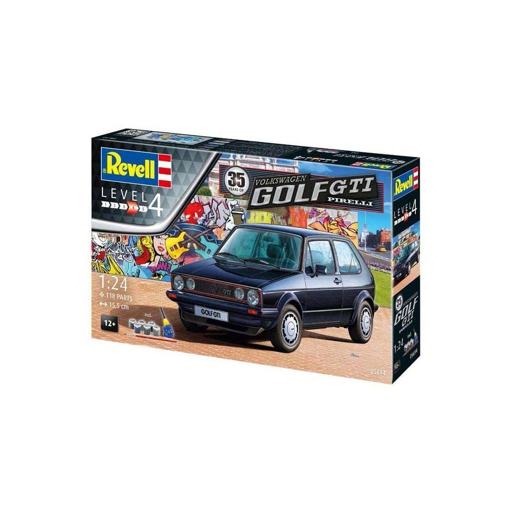 1/24 35 Years VW Golf GTI Pirelli Revell 05694 3 1/24 35 Years VW Golf GTI Pirelli Revell 05694