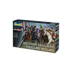 1/72 Seven Year War Austrian Dragoons Revell 02453