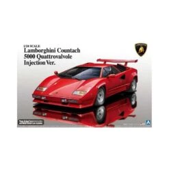 1/24 Lamborghini Countach 5000 Quattrovalvole Injection Aoshima 01154