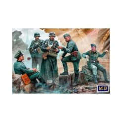 1/35 German Military Men, WWII Era Masterbox S35211