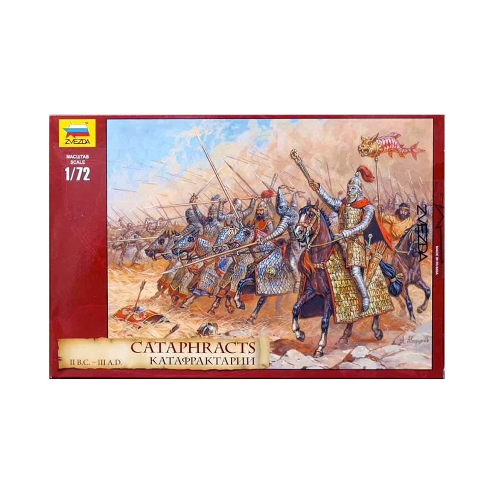 1/72 Cataphracts II B.C. – III A.D. Zvezda 8067 3 1/72 Cataphracts II B.C. – III A.D. Zvezda 8067