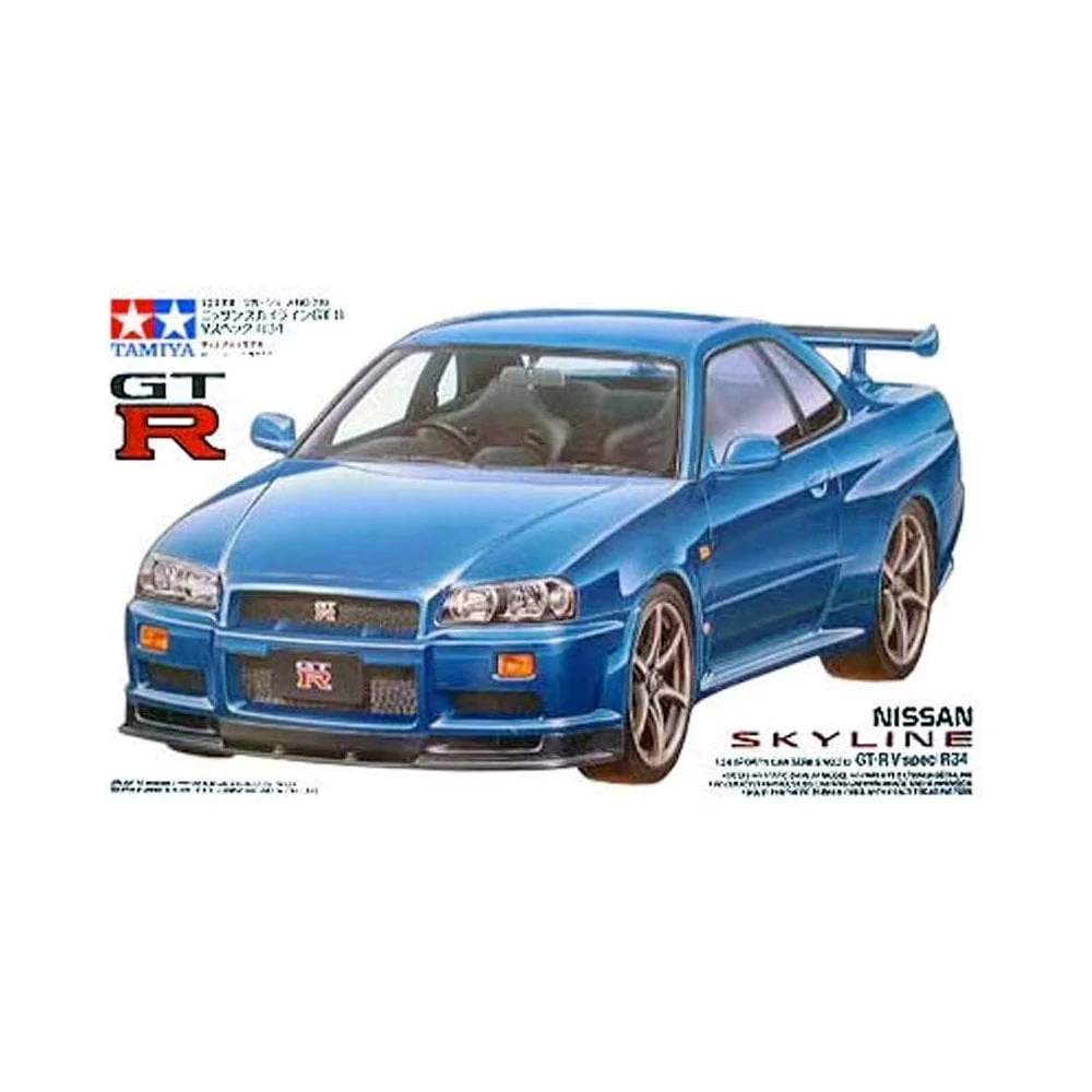 1/24 Nissan Skyline GT-R V Spec (R34) Tamiya 24210 3 1/24 Nissan Skyline GT-R V Spec (R34) Tamiya 24210