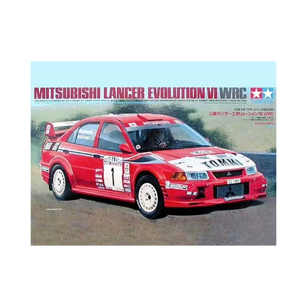 1/24 Mitsubishi Lancer Evo VI WRC Tamiya 24220 3 1/24 Mitsubishi Lancer Evo VI WRC Tamiya 24220
