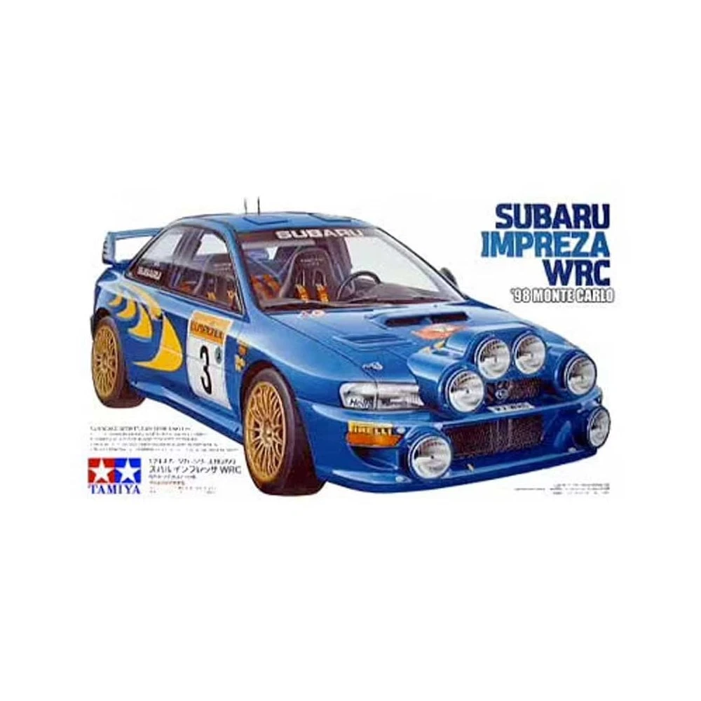 1/24 Subaru Impreza WRC ’98 Monte-Carlo Tamiya 24199 3 1/24 Subaru Impreza WRC ’98 Monte-Carlo Tamiya 24199