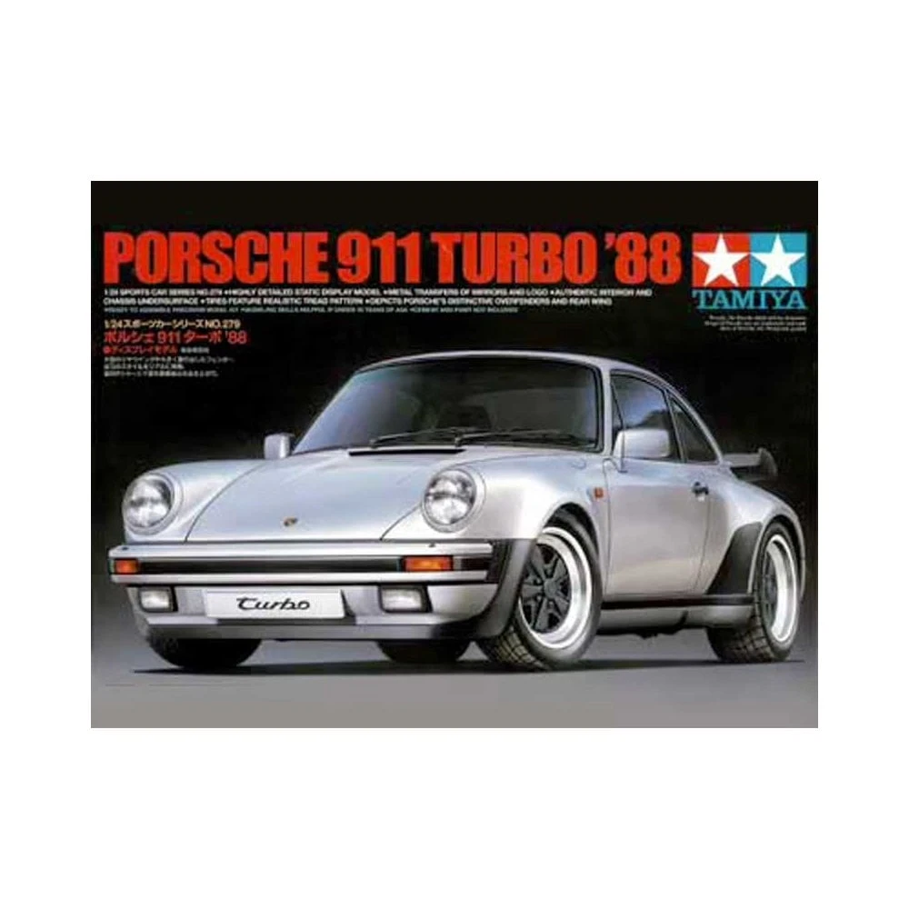 1/24 Porsche 911 Turbo ’88 Tamiya 24279 3 1/24 Porsche 911 Turbo ’88 Tamiya 24279