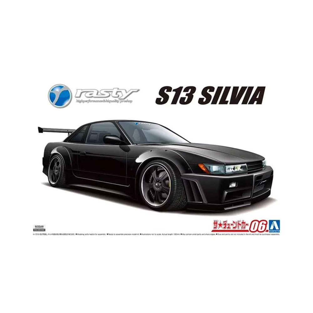 1/24 Rasty S13 Silvia Aoshima 05947 3 1/24 Rasty S13 Silvia Aoshima 05947