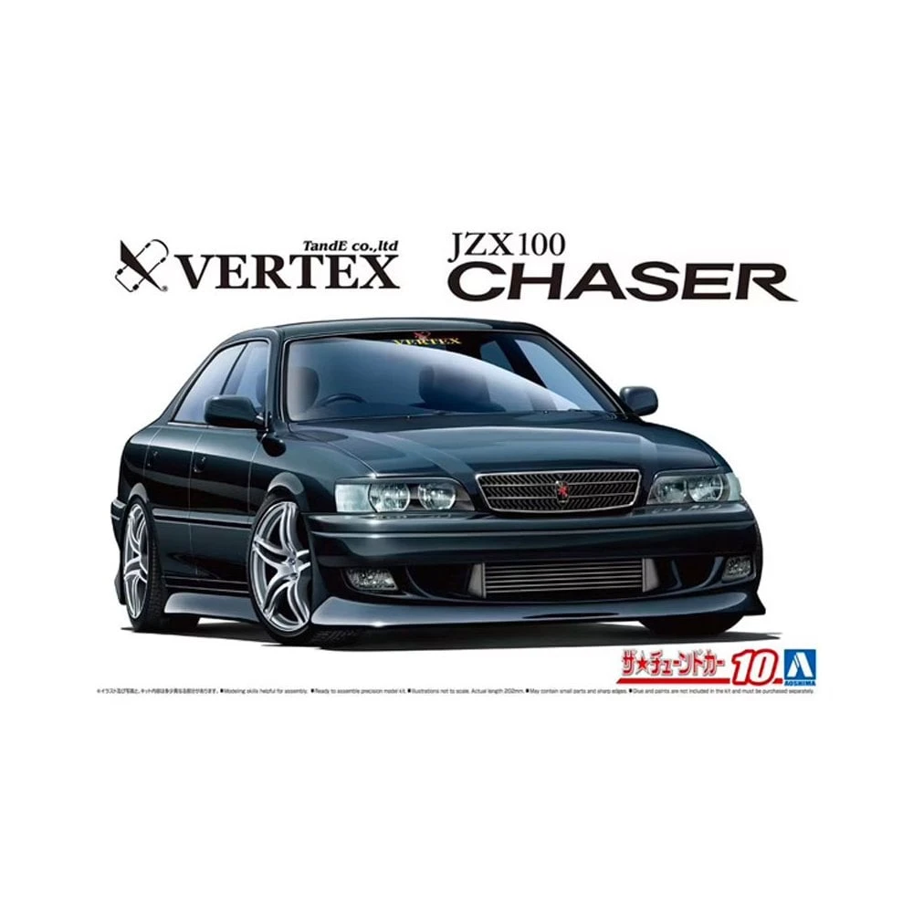 1/24 Vertex JZX100 Chaser Tourer V ’98 Aoshima 05981 3 1/24 Vertex JZX100 Chaser Tourer V ’98 Aoshima 05981