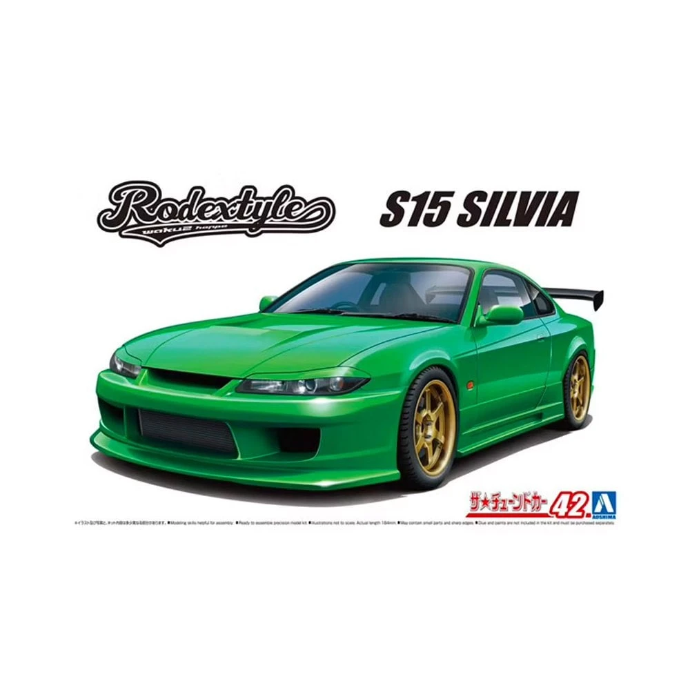 1/24 Rodextyle S15 Silvia ’99 Aoshima 06148 2 1/24 Rodextyle S15 Silvia ’99 Aoshima 06148