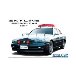 1/24 Skyline Patrol Car ER34 ’01 Aoshima 06125