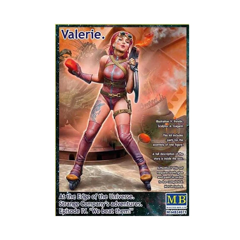 1/24 Valerie. At The Edge Of The Universe Masterbox S24071 3 1/24 Valerie. At The Edge Of The Universe Masterbox S24071