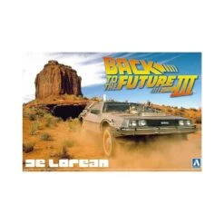 1/24 Back To The Future III DeLorean Aoshima 05918
