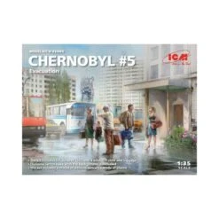 1/35 Chernobyl #5 Evacuation 5 Figs ICM 35905