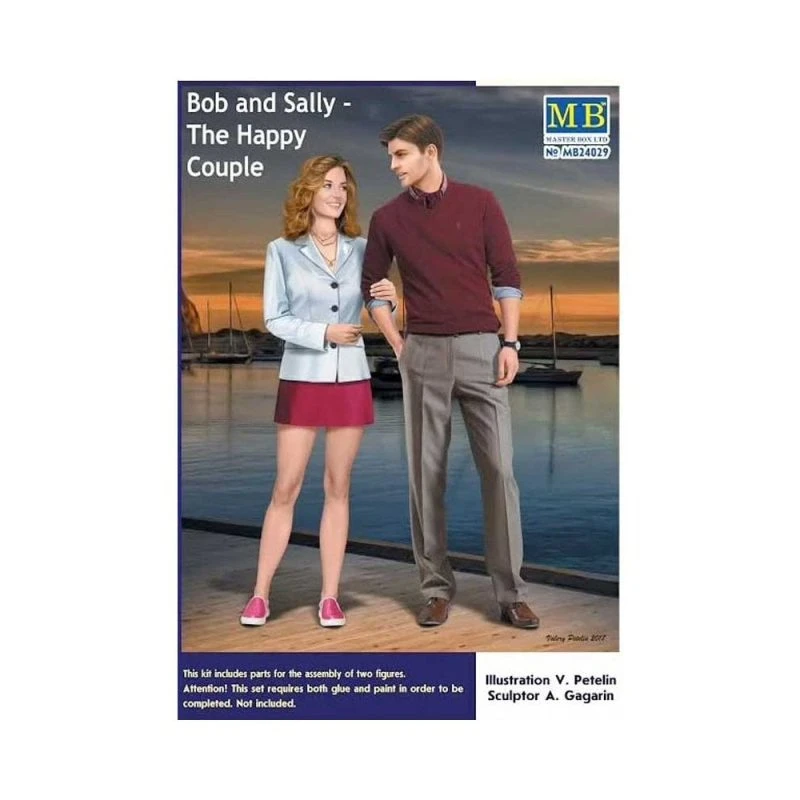 1/24 Bob And Sally – The Happy Couple Masterbox S24029 3 1/24 Bob And Sally – The Happy Couple Masterbox S24029
