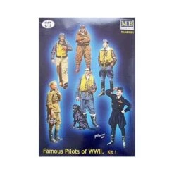 1/32 Famous Pilots Of World War II Kit 1 Masterbox S3201