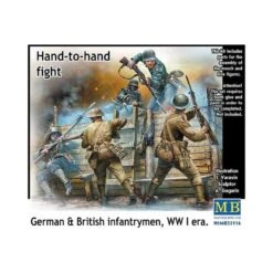 1/35 Hand To Hand Fight German & British WWI Masterbox S35116