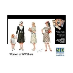 1/35 Women Of WWII Masterbox S35148