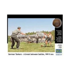 1/35 German Tankers Break Between Battles Masterbox S35149