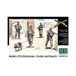 1/35 Modern US Infantrymen Cordon And Search Masterbox S35154