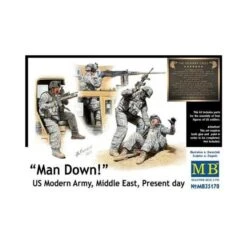 1/35 Man Down! US Army Middle East Present Day Masterbox S35170