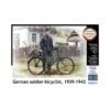1/35 German Soldier On Bike 1939-1942 Masterbox S35171 -Scalemodelshop Sales Store 1636730036 09924600