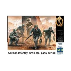1/35 German Infantry WWII Early Period Masterbox S35177