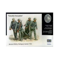 1/35 Casualty Evacuation German Infantry . Masterbox S3541