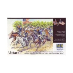1/35 US Civil War Series: The Attack Of The 8th Masterbox S3550
