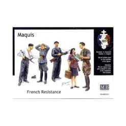 1/35 French Resistance ‘Maquis’ Masterbox S3551