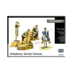 1/35 Afrika Korps: German Tankmen Masterbox S3559