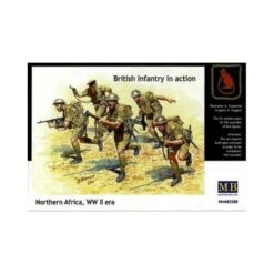 1/35 British Infantry North Africa 1941-43 Masterbox S3580