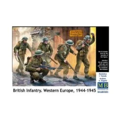 1/35 WWII British Infantry, Western Europe Masterbox S3585