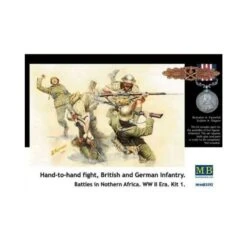 1/35 British And German Infantry North Africa Masterbox S3592