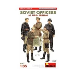1/35 Soviet Officers At Field Briefing – Special Ed Miniart 35365