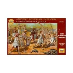1/72 2000 B.C. Ancient Egyptian Infantry Zvezda 8051