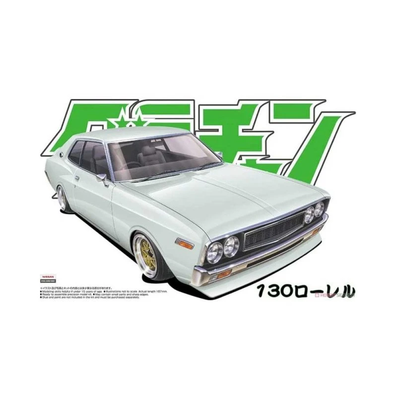 1/24 Nissan 130 Laurel Aoshima 04275 3 1/24 Nissan 130 Laurel Aoshima 04275
