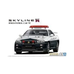 1/24 Nissan BNR34 Skyline GT-R Patrol Car ’99 Aoshima 06280