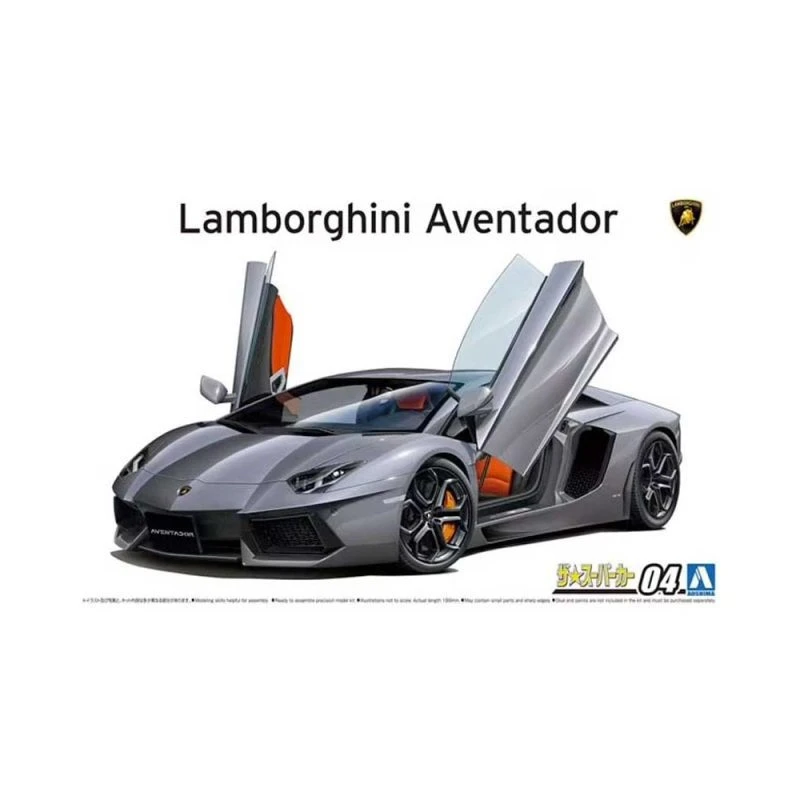 1/24 ’11 Lamborghini Aventador LP700-4 Aoshima 05864 3 1/24 ’11 Lamborghini Aventador LP700-4 Aoshima 05864