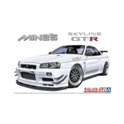 1/24 Nissan Mine’s BNR34 Skyline GT-R ’02 Aoshima 05986