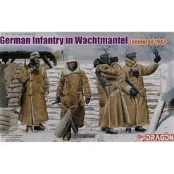 1/35 German Infantry In Wachtmantel Leningrad 1943 Dragon 6518
