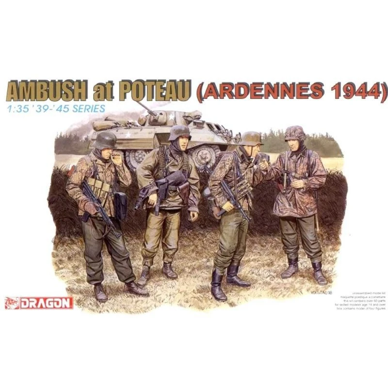 1/35 Ambush At Poteau (Ardennes 1944) Dragon 6091 3 1/35 Ambush At Poteau (Ardennes 1944) Dragon 6091