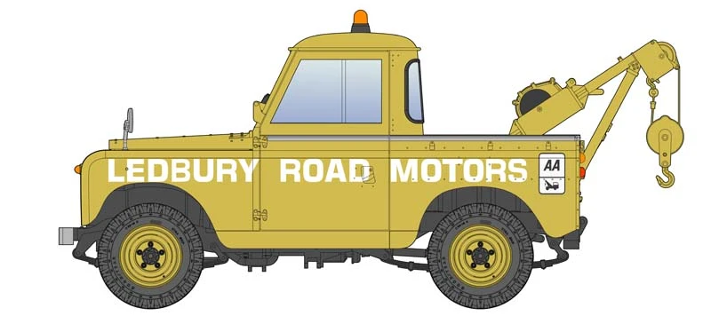 1/35 Land Rover 88 Series IIA -Crane / Tow Truck AK35014 AK Interactive 14 1/35 Land Rover 88 Series IIA -Crane / Tow Truck AK35014 AK Interactive - Image 12