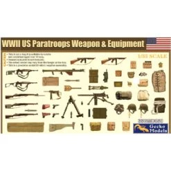 1/35 WWII US Paratroops Weapon & Equipment 35GM0050 Gecko Models