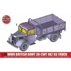 1/35 WWII British Army 30-cwt 4×2 GS Truck A1380 Airfix