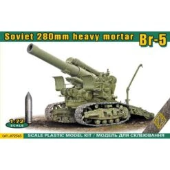 1/72 Soviet BR-5 280mm Heavy Mortar 72565 ACE Models