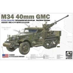 1/35 US Army M34 40mm Gun Motor Carriage, Korean War AF35334 AFV Club