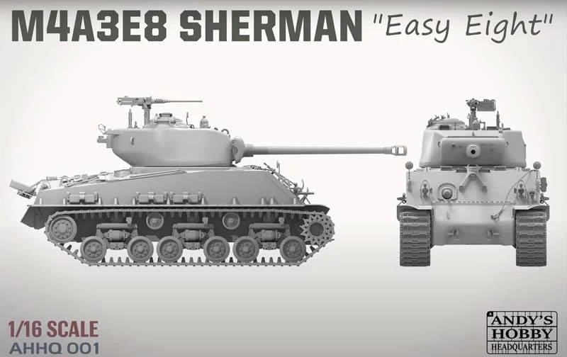 1/16 M4A3E8 Sherman “Easy Eight” Andy’s Hobby HQ 4 1/16 M4A3E8 Sherman “Easy Eight” Andy’s Hobby HQ - Image 2