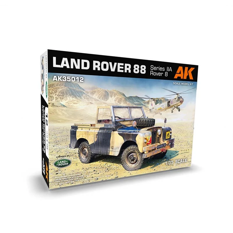 1/35 Land Rover 88 Series IIA Rover 8 AK35012 AK Interactive 19 1/35 Land Rover 88 Series IIA Rover 8 AK35012 AK Interactive - Image 17