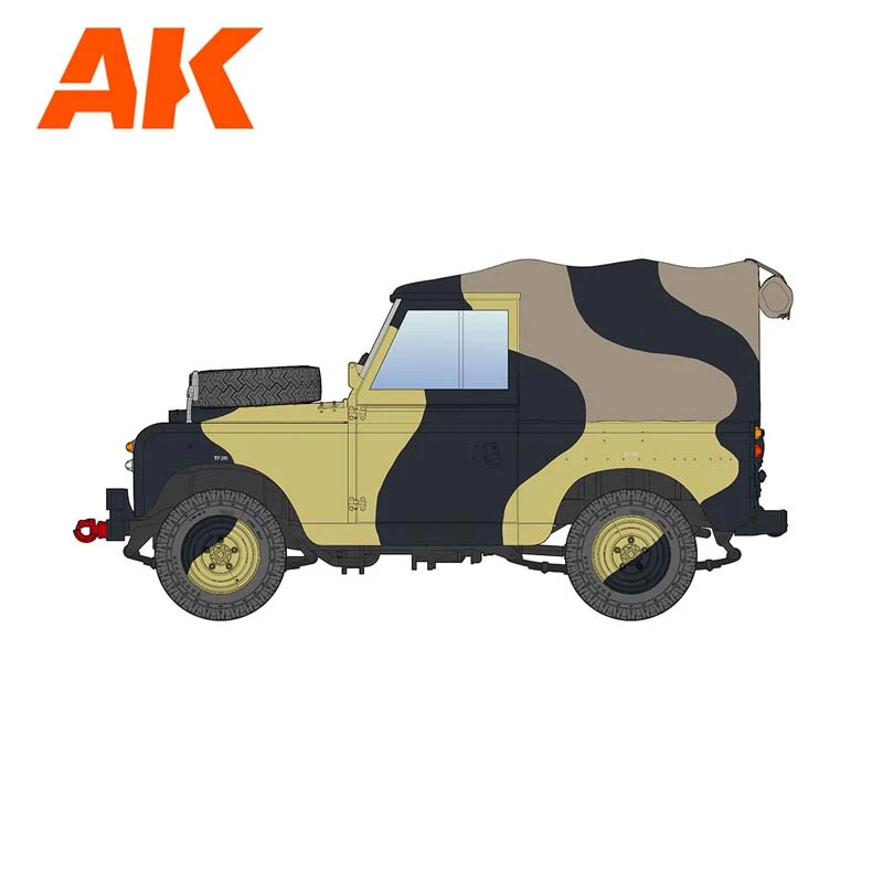 1/35 Land Rover 88 Series IIA Rover 8 AK35012 AK Interactive 10 1/35 Land Rover 88 Series IIA Rover 8 AK35012 AK Interactive - Image 8