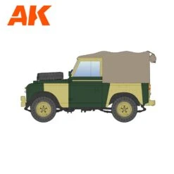 1/35 Land Rover 88 Series IIA Rover 8 AK35012 AK Interactive 28 1/35 Land Rover 88 Series IIA Rover 8 AK35012 AK Interactive -Scalemodelshop Sales Store AK35012 profile2